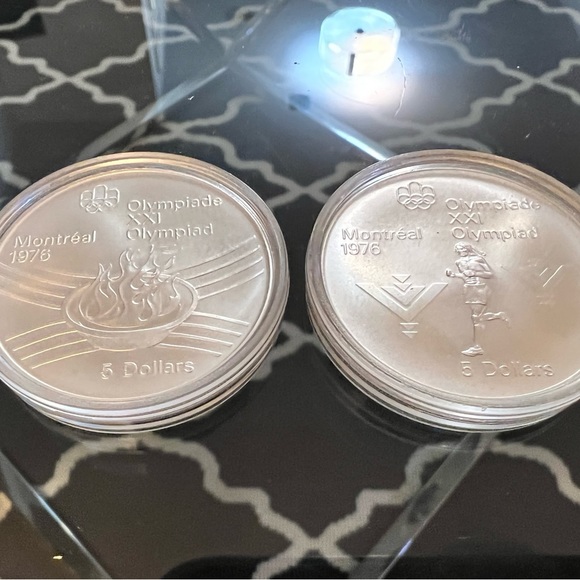 Montreal Olympic Silver Coins - Picture 3 of 3